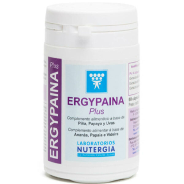 Ergypaina Plus 60comp Antienvejecimiento Nutergia - Herbolario Larrea